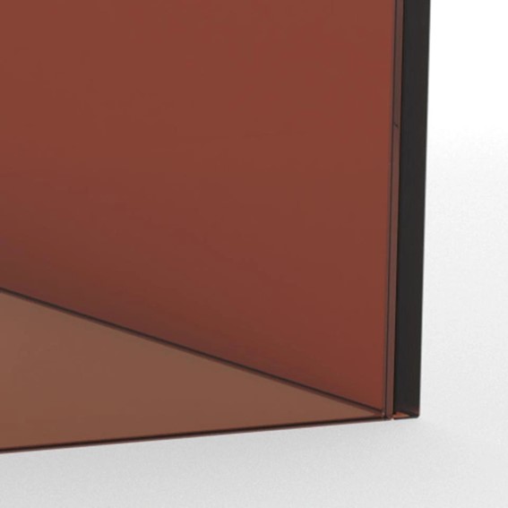 Zestaw 2 Stolików DICE Brązowy