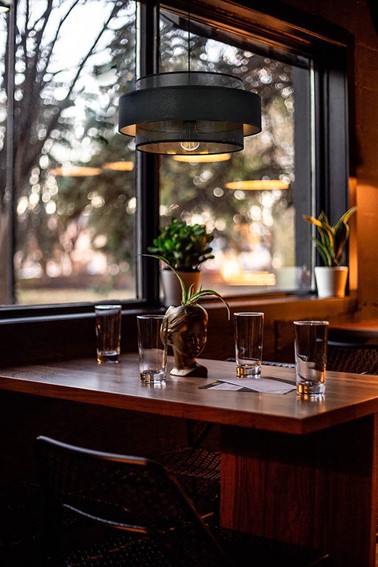 Lampa Wisząca AMOS K-5281 Czarny/Złoty