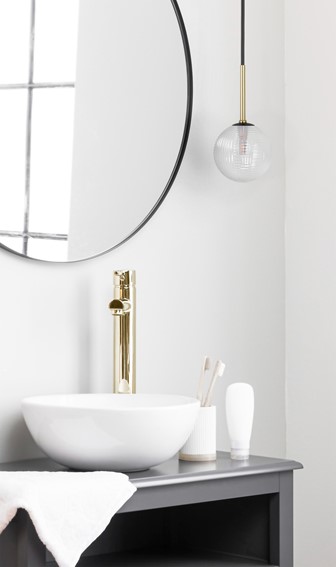 Lampa Wisząca AURA K-5680 Transparentny/Czarny