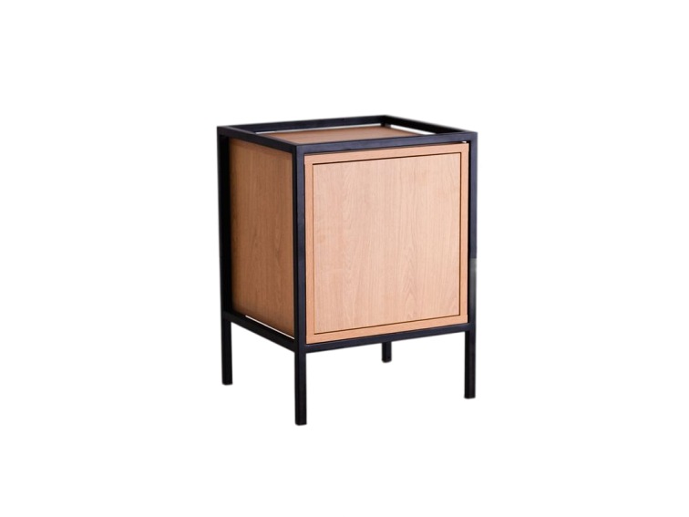 Regał Skap 1R1 Door 45x40x60 Dąb/Czarny