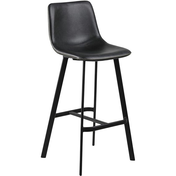 Stołek Barowy OREGON PU Czarny