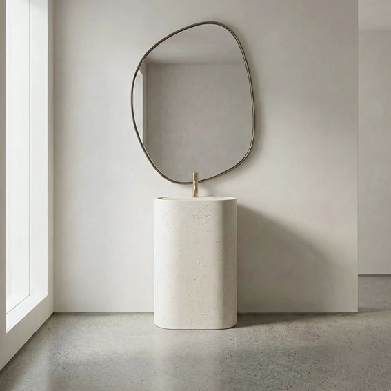 Umywalka Wolnostojąca SALENTO Beżowy