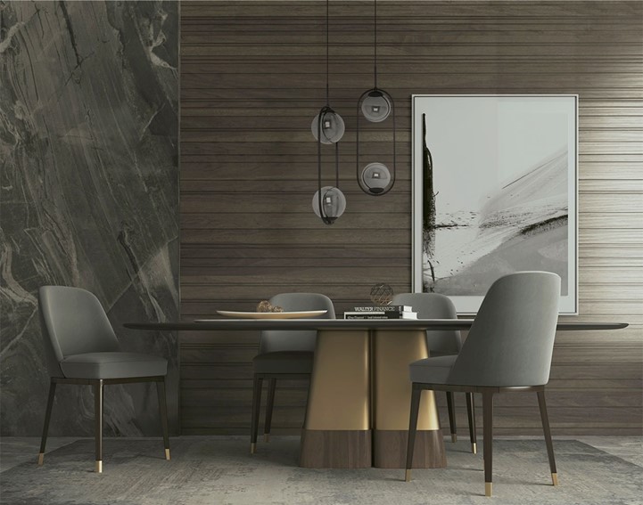 Lampa Wisząca DAVOS K-5111 Czarny/Grafitowy