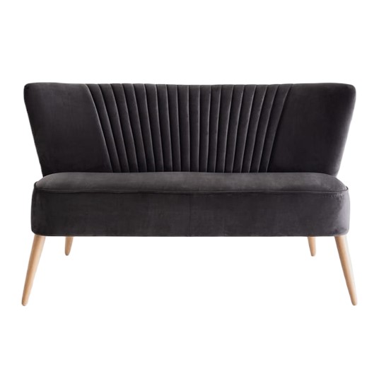 Sofa HARRY XL 2 Os. Szary Beż/Naturalny