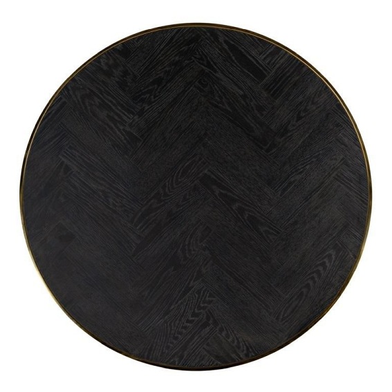 Stolik Kawowy BLACKBONE GOLD Czarny/Złoty