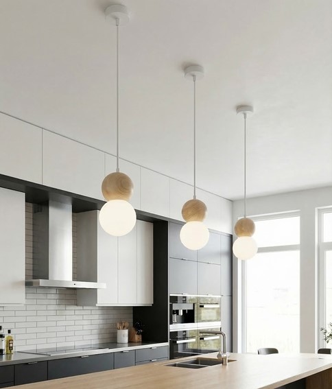 Lampa Wisząca LOOP 1 Biały