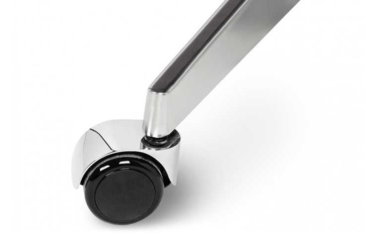 Fotel Biurowy LOUNGE GUBERNATOR BIG XL Czarny/Orzech