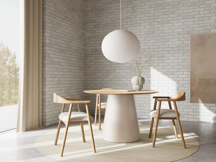 Krzesło ADDI Beżowy/Dąb Naturalny