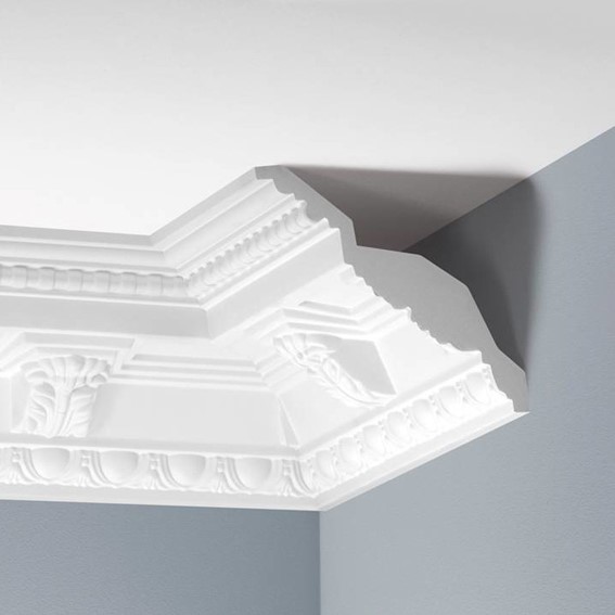 Listwa Gzymsowa Zdobiona LGZ-07 240 cm Biały