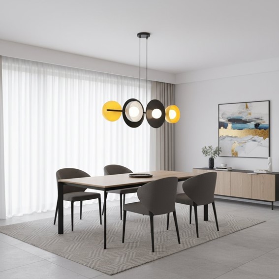 Lampa Wisząca VOLUM 6 MIX Wielokolorowy