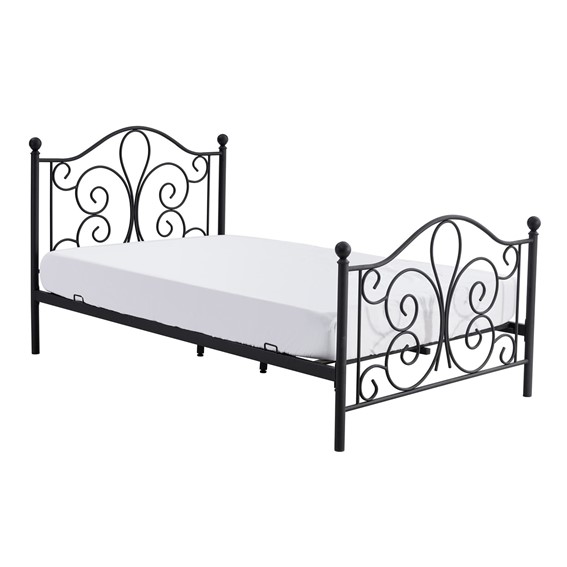 Łóżko PANAMA 120x200 Czarny