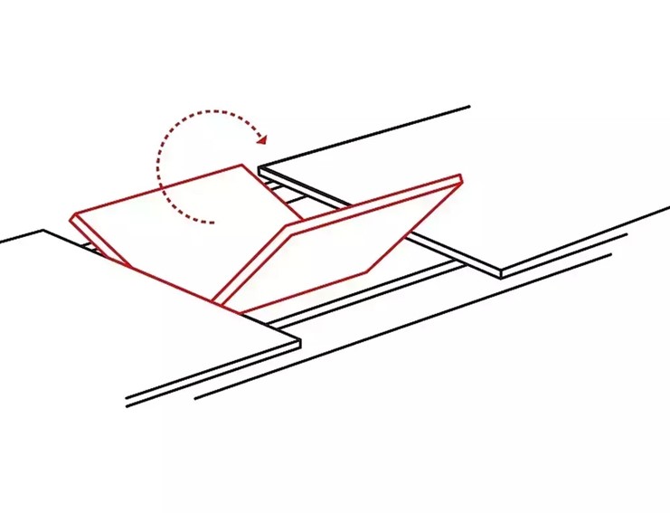 Stół Rozkładany FRESNO (150-210)x90 Dąb/Czarny