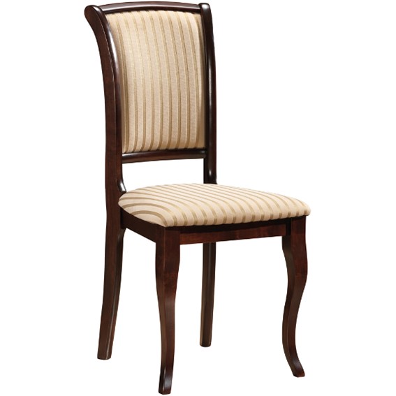 Zestaw 4x Krzesło MN-SC Ciemny Orzech Tap.19