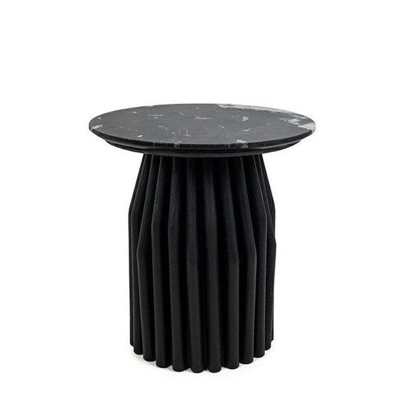 Stolik LEVANTE Fi50cm Czarny