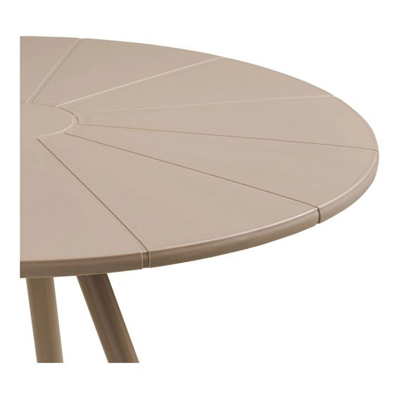 Stół Bistro BARLETTA fi70 Beżowy