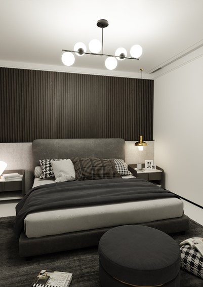 Lampa Sufitowa BIOR 6 Czarny