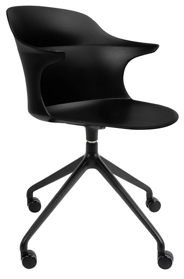 Krzesło Biurowe Obrotowe Brazo 57x56x79 Czarny
