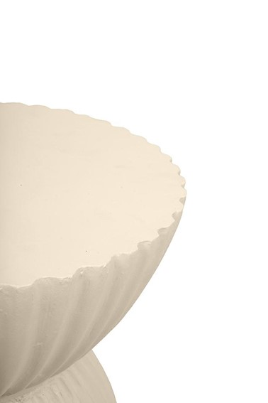 Stolik TURNO Fi36cm Beżowy