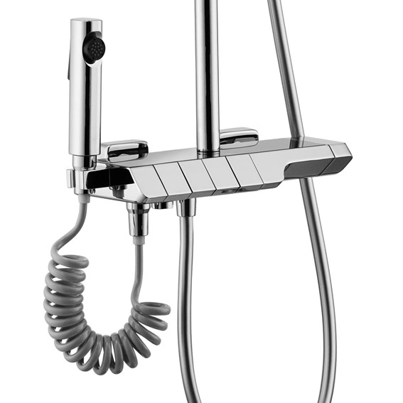 Zestaw Natryskowy ROB z Termostatem Chrom