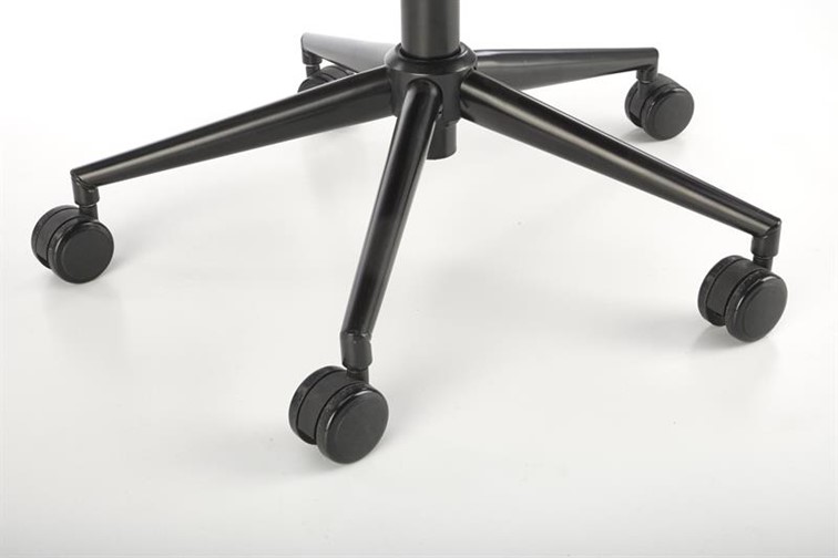 Fotel Gabinetowy GAVIN Czarny/Orzech