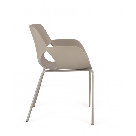 Krzesło LENNOX ARM Szary