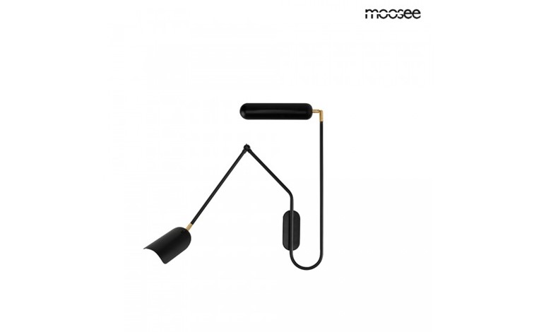 Lampa Ścienna TENTA Czarny