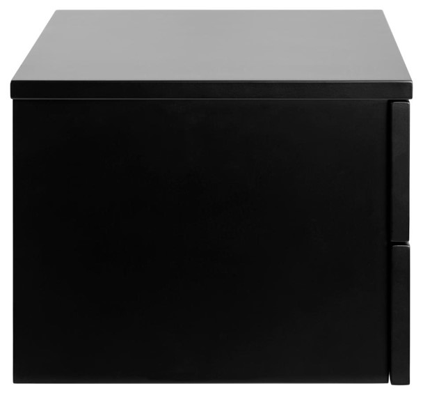 Szafka Nocna AVIGNON Wisząca Duża Czarny