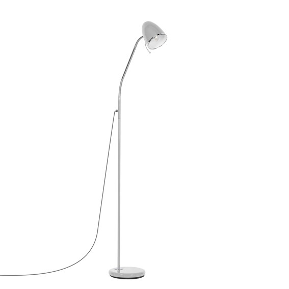 Lampa Podłogowa KAJTEK I K-MT-201 Srebrny