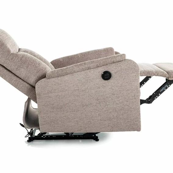 Fotel Rozkładany ATLAS RAVEN Ciemny Beż