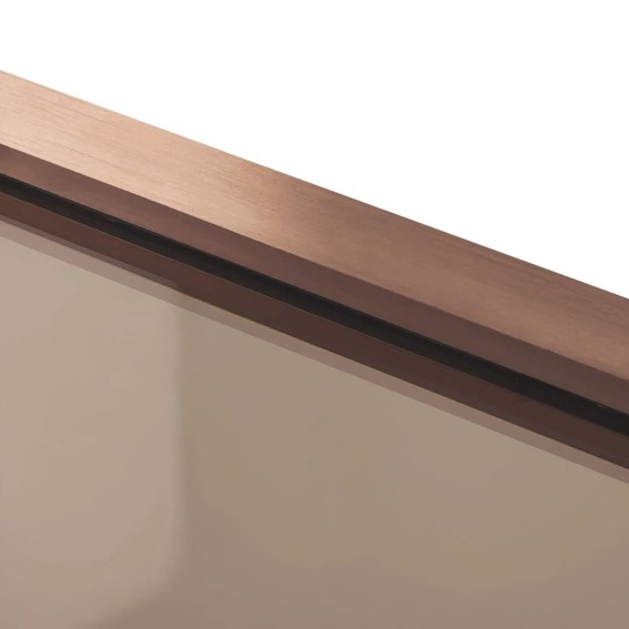 Kabina Prysznicowa DIAMOND  90x90 Miedź Szczotkowany