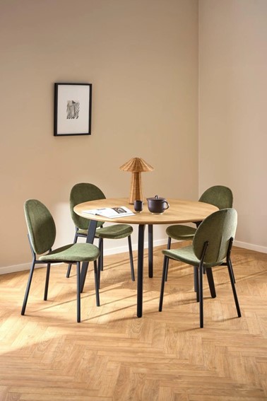 Krzesło CLIFF Zielony/Czarny