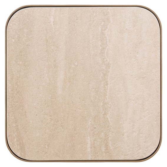 Stolik CLARIDGE 30x30cm Złoty