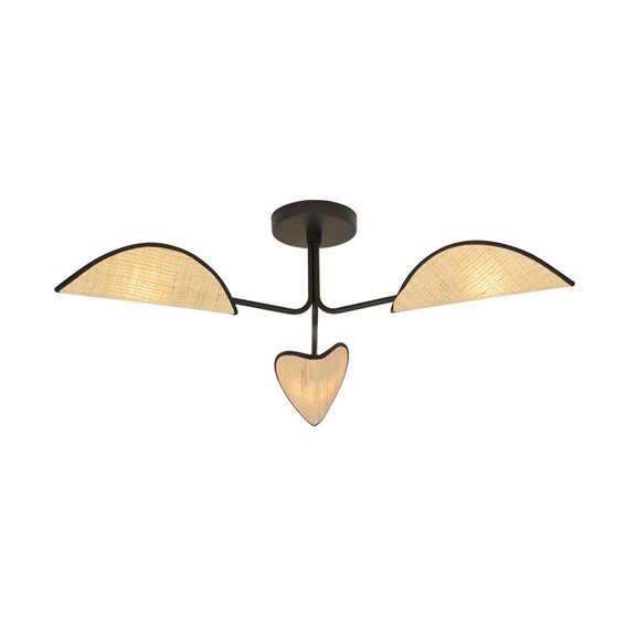 Lampa Sufitowa GOMEZ 3 Rattan