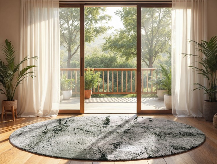 Dywan SOL Alpine Round 9787 240x240 cm Zielony