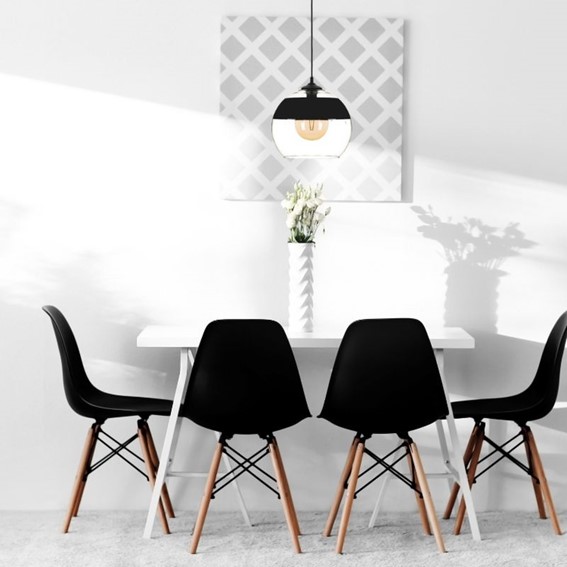 Lampa Wisząca SUNNIA 1M Czarny