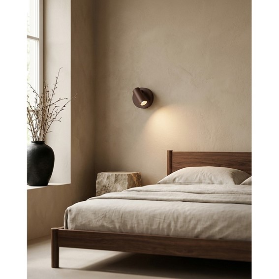 Lampa Ścienna SHP PICKET LED Brązowy
