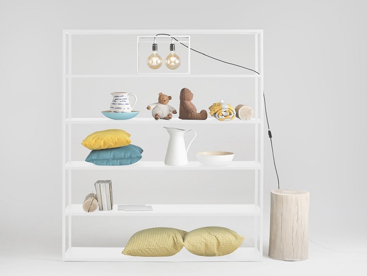 Regał Hyller Side Metal 150x35x180 Biały