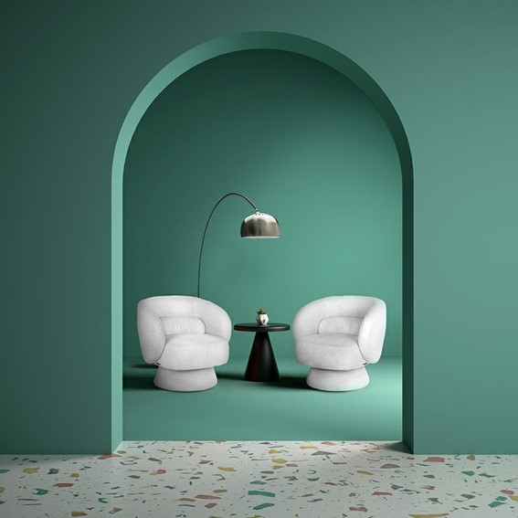 Fotel Obrotowy SENNA Biały