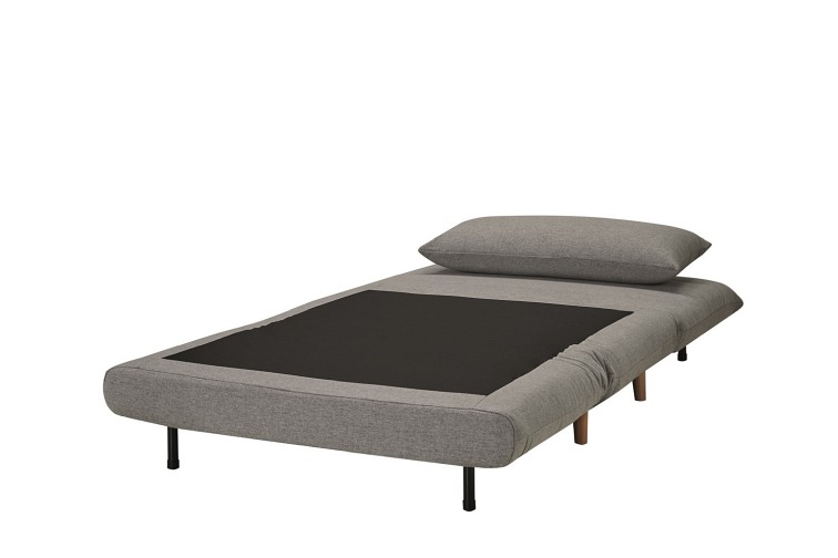 Fotel SPIKE Buk/Szary Tap.137