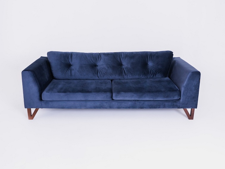 Sofa Rozkładana 3 os. Willy 230x97x68 Aronia/Orzech