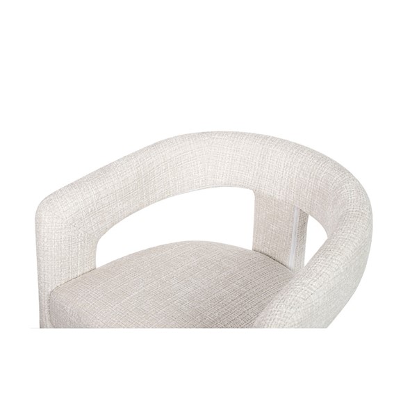 Krzesło Barowe LOGAN Biały