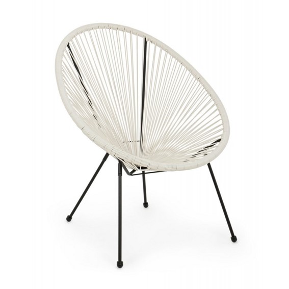 Krzesło Ogrodowe PARKER Biały