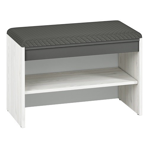 Szafka na Buty HYGA 03 Sosna Śnieżna/Antracyt