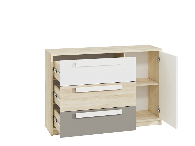 Komoda DROP 08 Szary