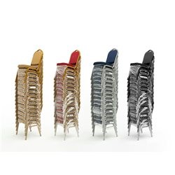 Krzesło HERA Beż/Złoty