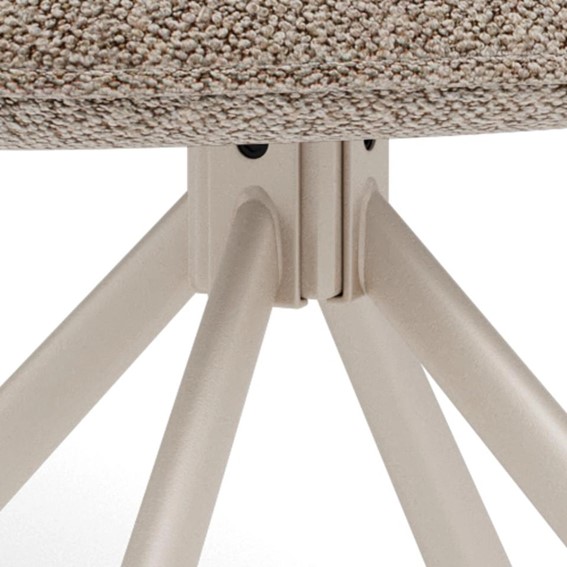 Krzesło GLENDA Beżowy