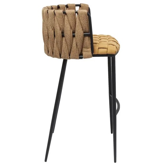 Krzesło Barowe CHEERIO Żółte