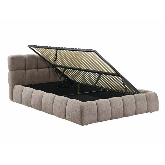 Łóżko PARMA Raven 160x200cm Ciemny Beżowy