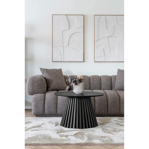 Stolik Kawowy OSAKA fi70 Czarny