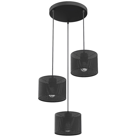Lampa Wisząca LUX 3 PREM Czarny
